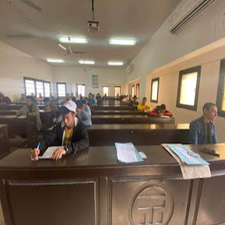 Examinations continue at Thebes Higher Institute for Management and Information Technology in Giza