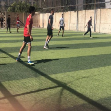 Wide participation of Taibah Academy students in the football tournament