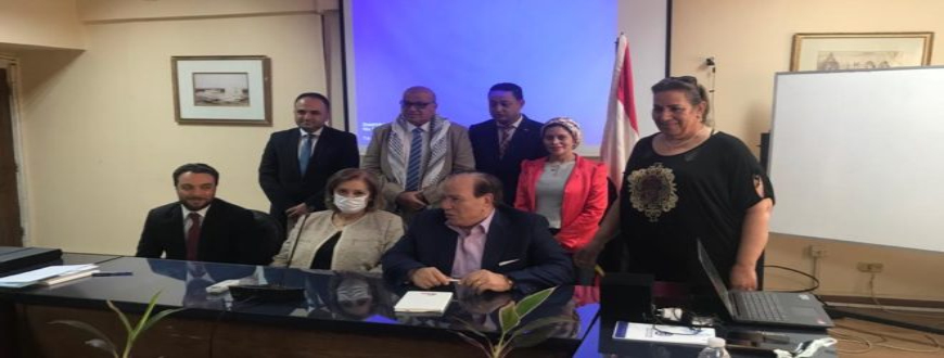 Theba Educational Institutions sign a cooperation protocol with the Embassy of Palestine in Cairo