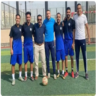 Congratulates the team of the Higher Institute of Computer at Thebes a Academy for winning the championship of the Ministry of Higher Education