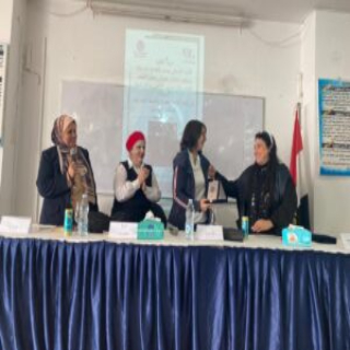 A symposium on women's literature at Thebes Higher Institute for Management and Information Technology