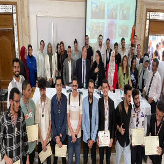 Details of the reception ceremony for new students at Thebes Higher Institute of Computer and Administrative Sciences