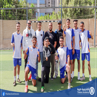 ادارة رعاية الشباب تنظم دورة كرة القدم الخماسي لطلاب المستوي الأول